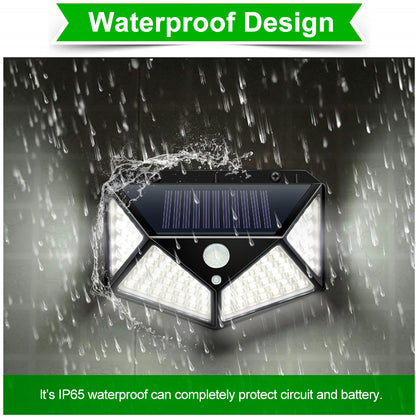 Outdoor Solar Lamp - Motion Sensor Solar Powered Garden Light