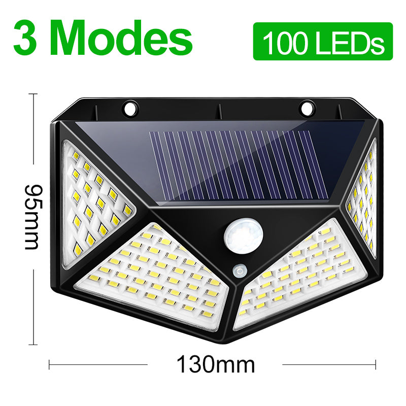 Outdoor Solar Lamp - Motion Sensor Solar Powered Garden Light