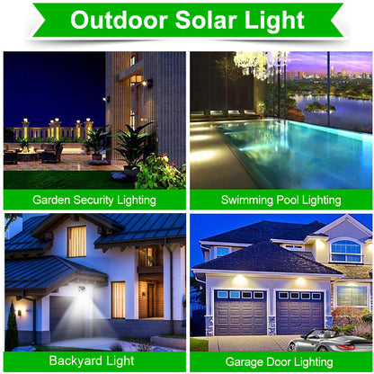 Outdoor Solar Lamp - Motion Sensor Solar Powered Garden Light