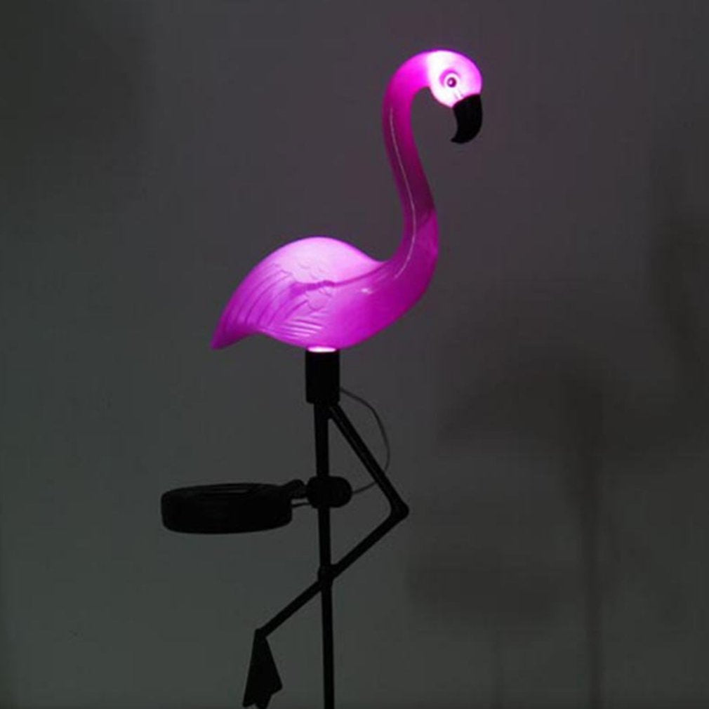 3pcs LED Solar Garden Light Flamingo Lawn Lamp Waterproof Solar Led Lights Outdoor For Garden Decoration Parties