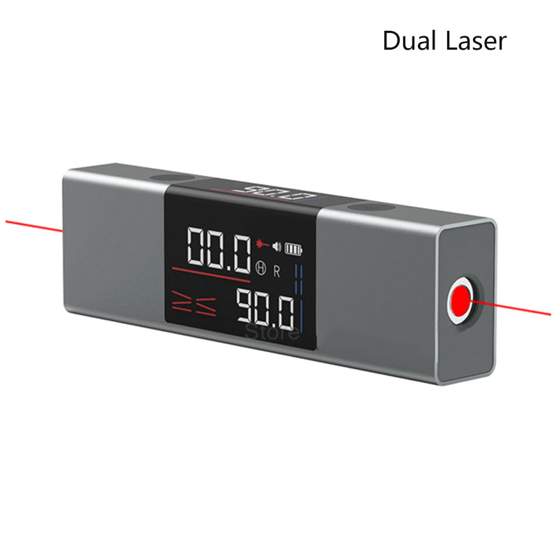 DUKA ATuMan LI1 Laser Casting Instrument Angle Meter Measure Tools Protractor Digital Inclinometer Double-sided HD Screen Xiaomi