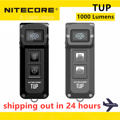 Original NITECORE TUP flashlight portable light Intelligent Pocket Light EDC Compact and Lightweight 1000 LM beam distance 180M